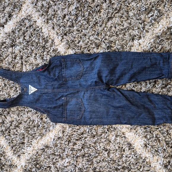 NEW OshKosh B'gosh Girls Denim Overalls - Picture 5 of 5